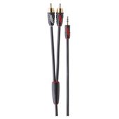 QED 5.0m Jack to Phono (3.5mm to RCA) Cable
