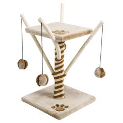 Rosewood Pet Products Catwalk Catnip Lisbon Anti-Scratch Cat Scratcher in Brown/Beige