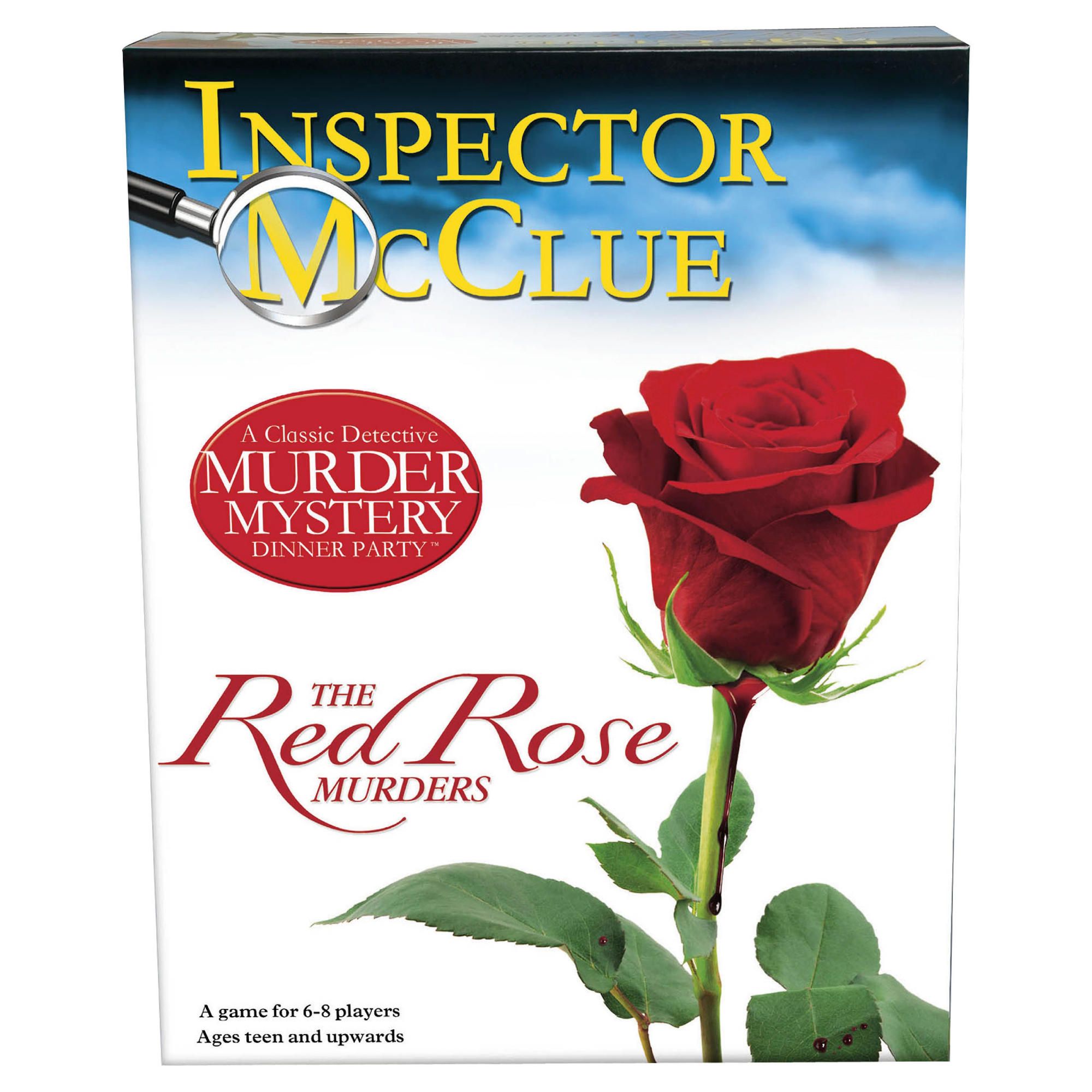 Murder Mystery Dinner Party Games - Red Rose 