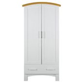 Cosatto Hogarth Wardrobe, White & Oak