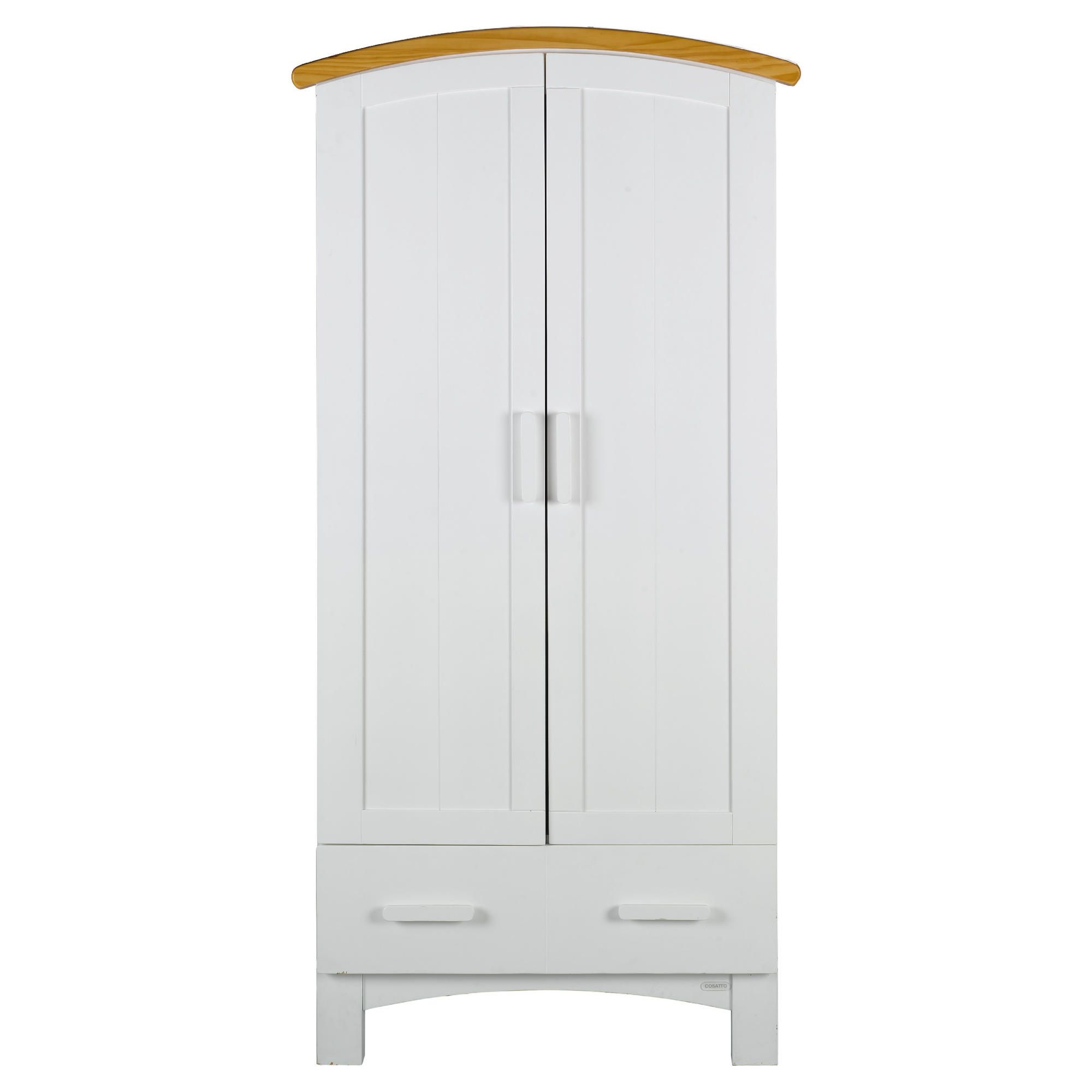 Cosatto Hogarth Wardrobe, White & Oak at Tescos Direct