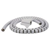 Tesco Cable Tidy Kit for computer, TV and phone- Grey