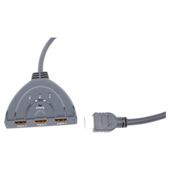 Tesco HDMI Switcher 3-Way - Black