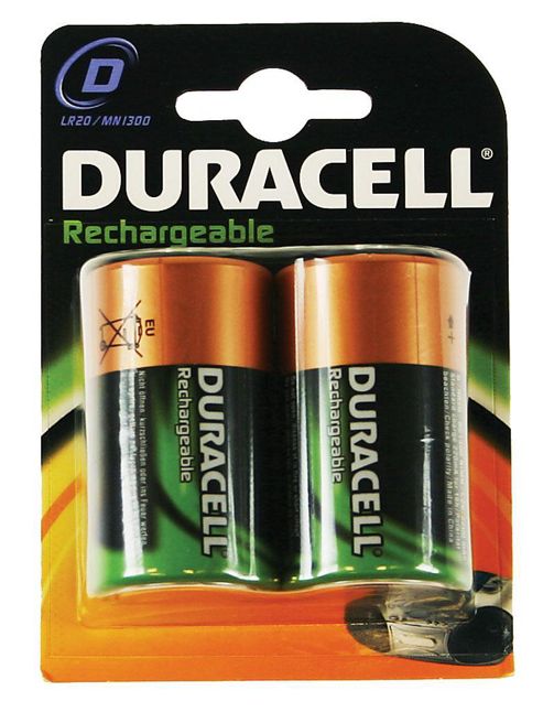 Image of Duracell Rechargeable D Size Battery