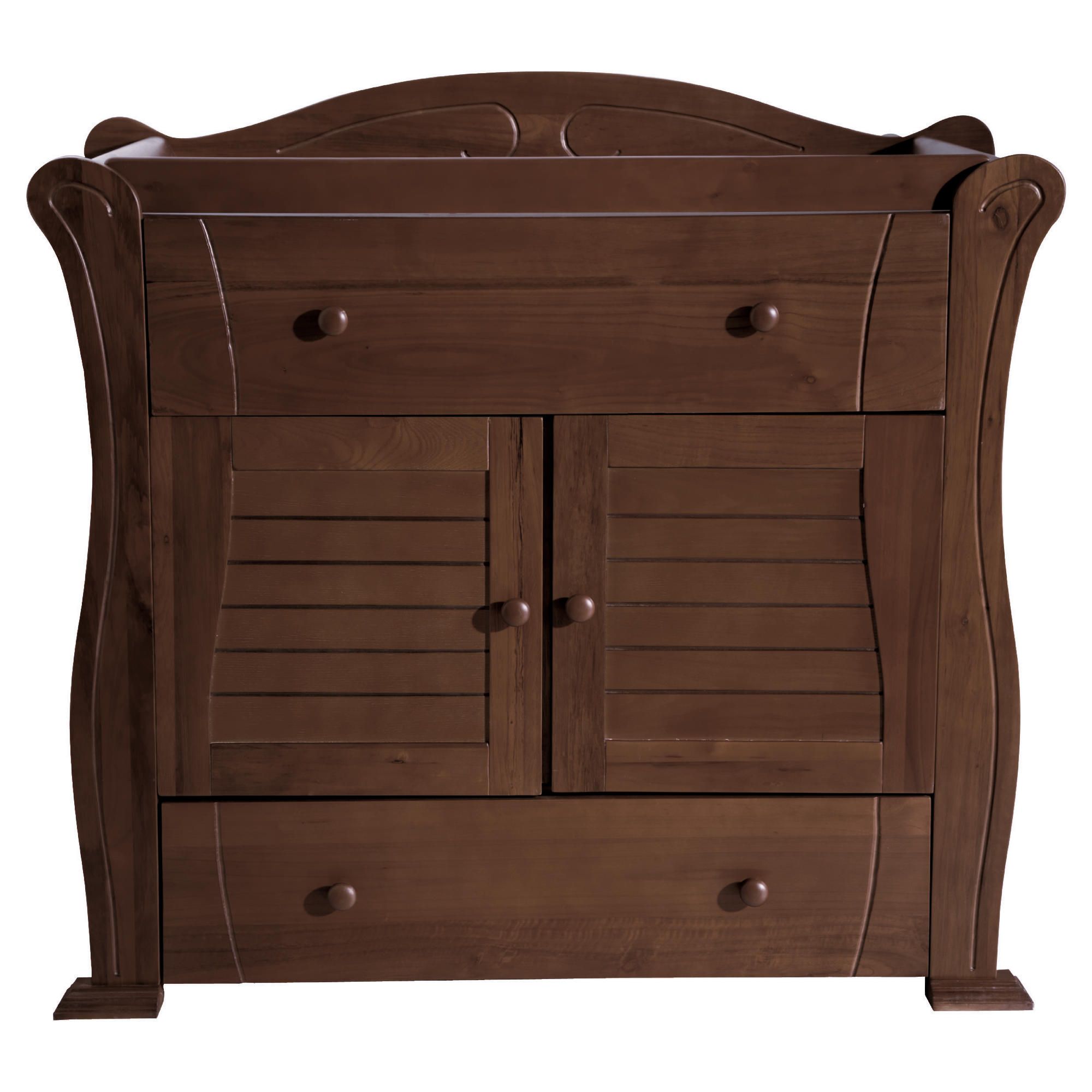 Tutti Bambini Marie Chest Of Drawers, Walnut at Tesco Direct