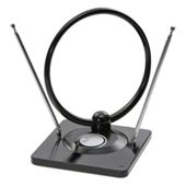 Vivanco 26485 Boosted Digital Aerial, Black
