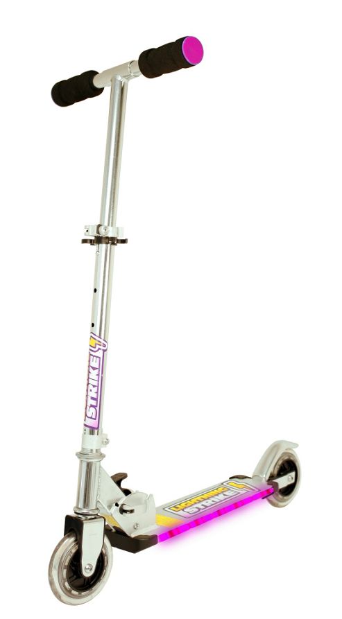 Image of Ozbozz Lightning Strike 2-wheel Scooter Pink