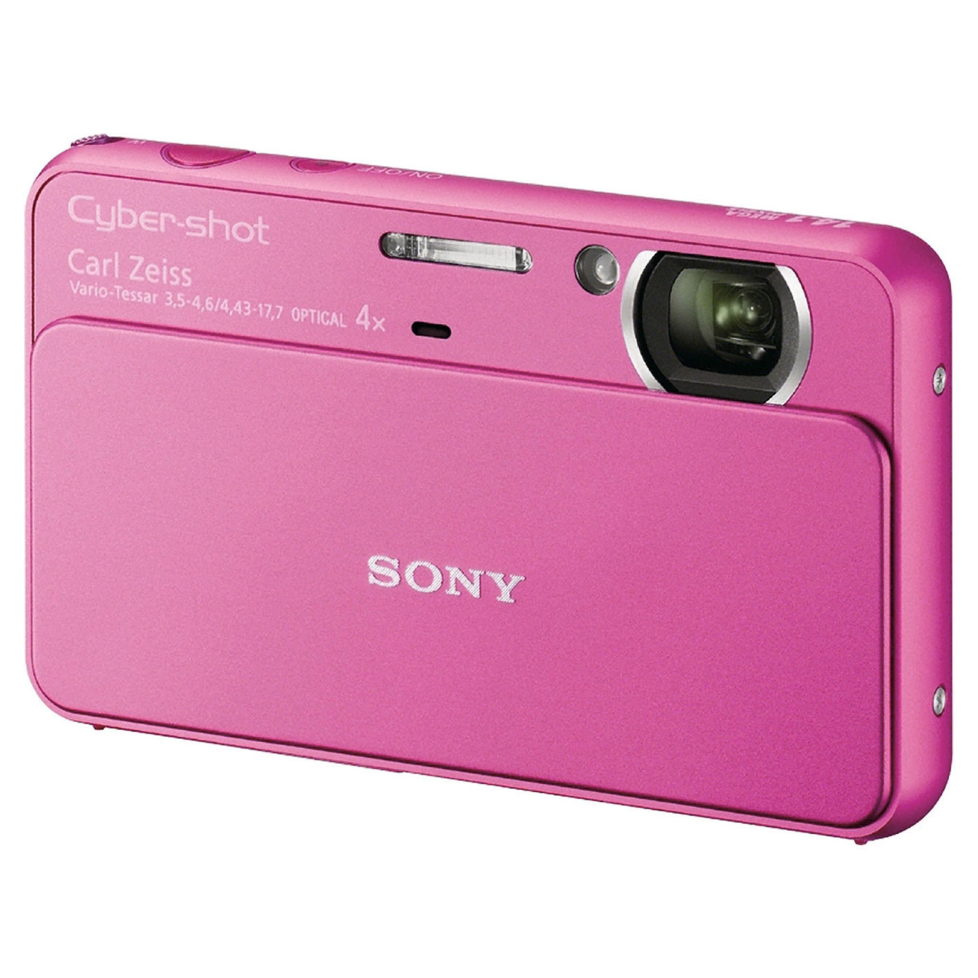 Sony DSCT99 Cybershot Digital Camera - Pink (14.1MP, 4x Optical Zoom) 3 inch LCD
