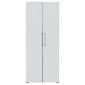 Como Double Wardrobe, Walnut-Effect & White Gloss