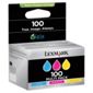 Lexmark 100 Printer Ink Cartridge - Tri-colour Multipack (14N0849)