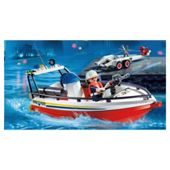 Playmobil 4823 Fire Boat with Trailer