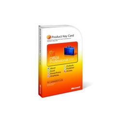 Microsoft Office Professional 2010 Product Key Card
