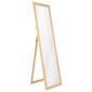Basic Cheval Mirror - Beech Effect