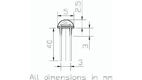 Image of 36k-88k Ohm Light Dependent Resistor