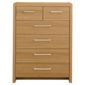 Manhattan 6 Drawer Chest, Oak-Effect