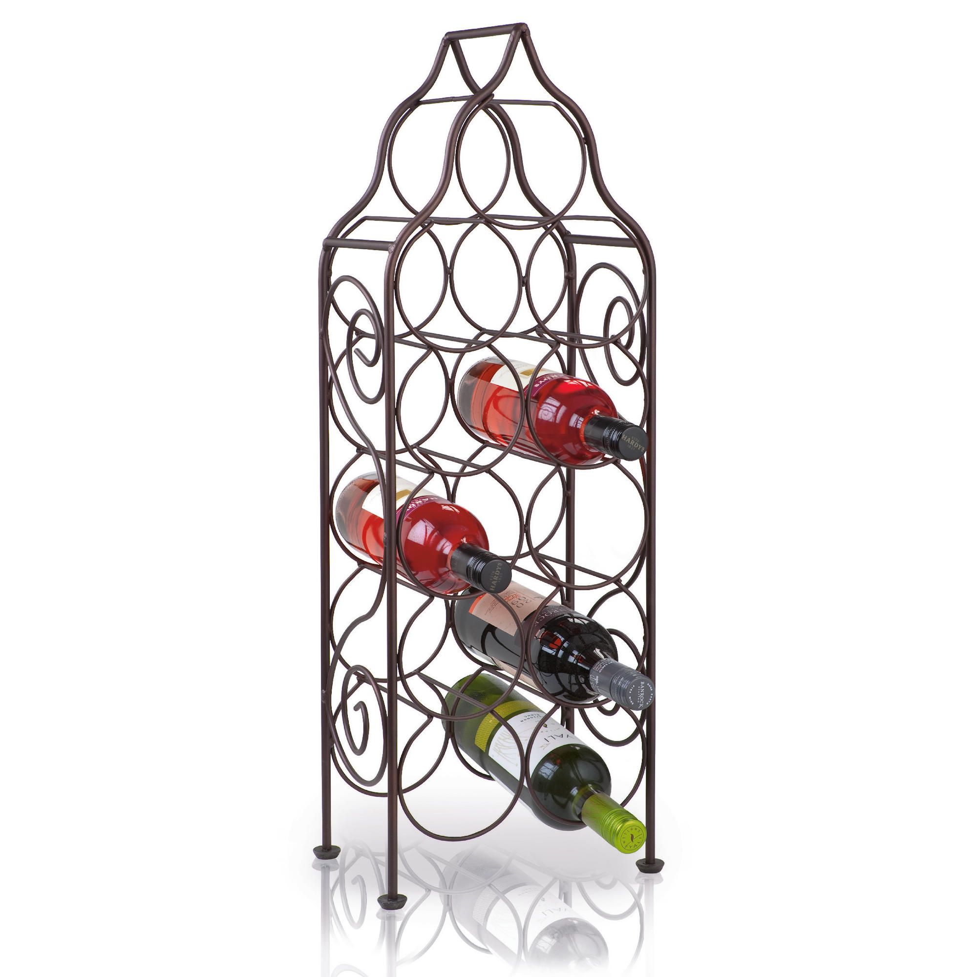 Imperro 11 bottle wine rack