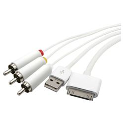 Composite AV Cable with USB - Tesco