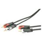 Technika 1.2m Phono / RCA to Phono / RCA Male to Male Audio Cable`