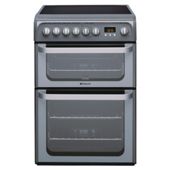 Hotpoint HUE61G Graphite Electric Cooker
