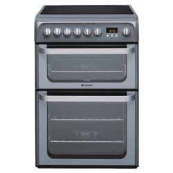 Hotpoint HUE61G Graphite Electric Cooker