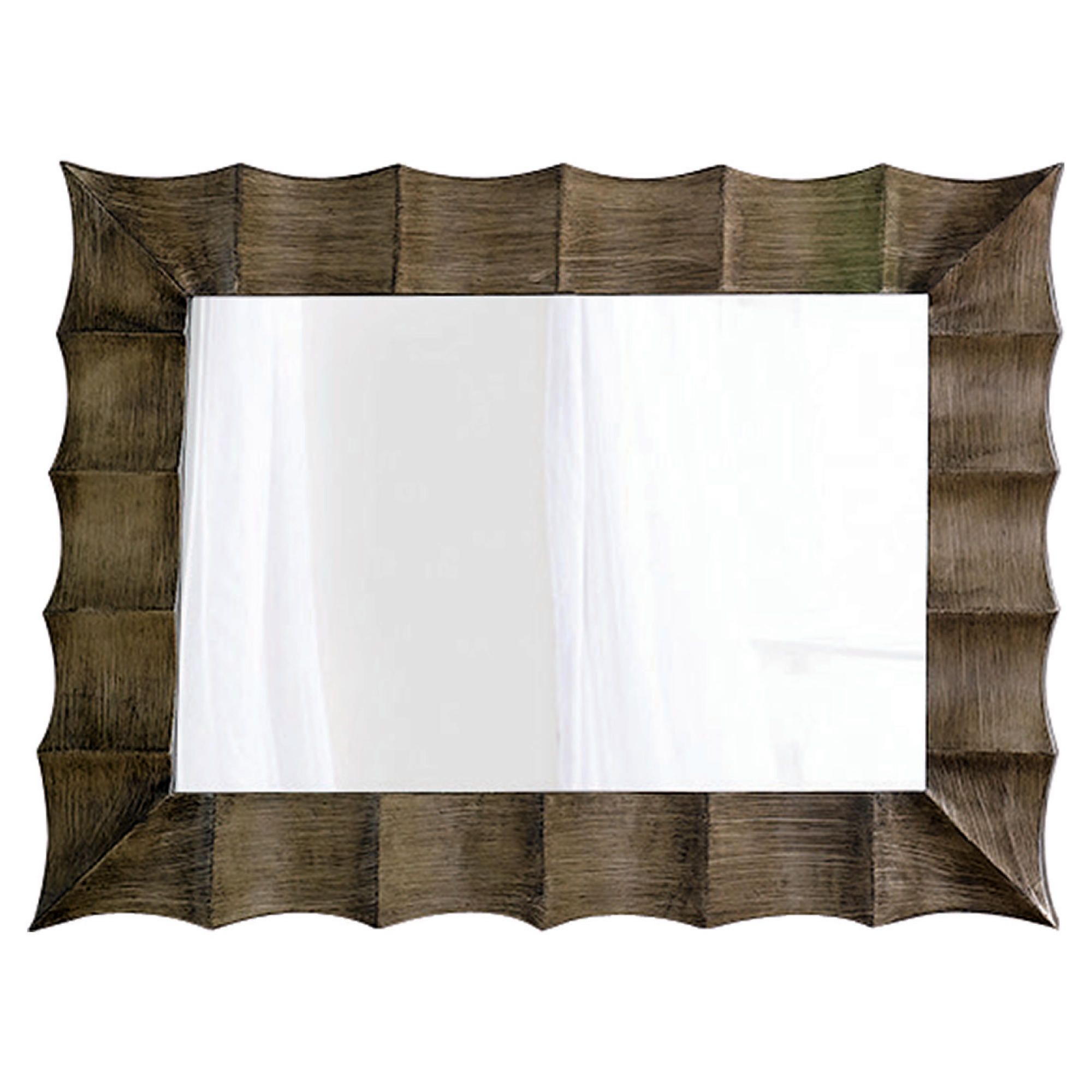 Large Metallic Bronze Burst Mirror 122x92cm