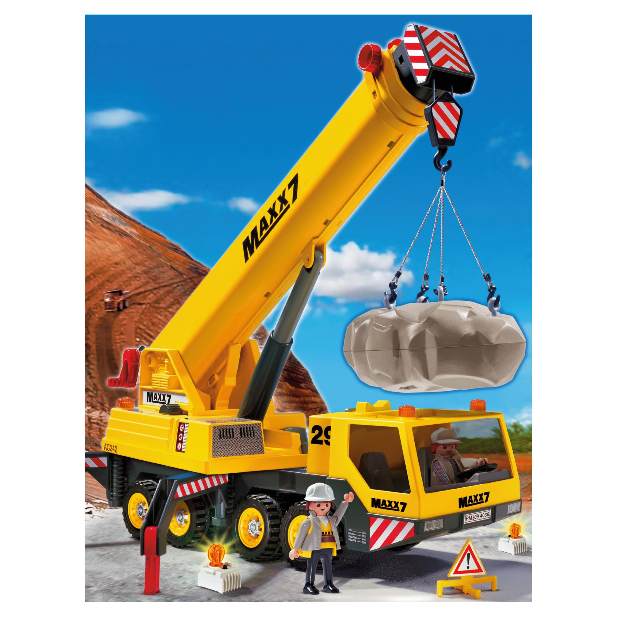 Playmobil Heavy Duty Mobile Crane