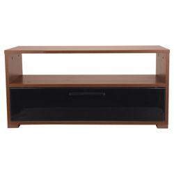 Como Coffee Table, Walnut & Black