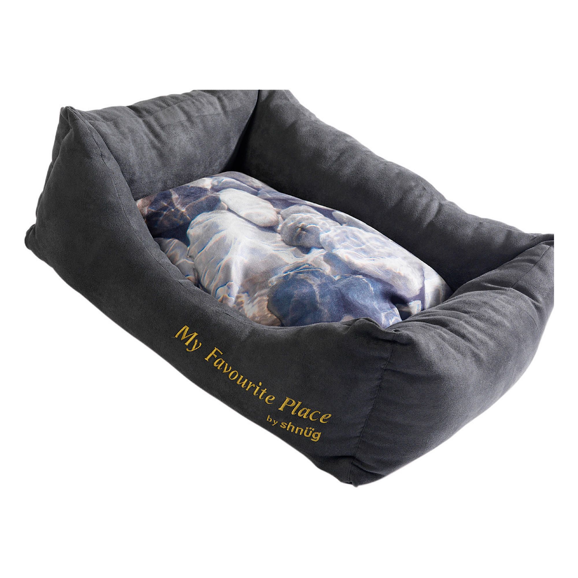 My Favourite Place Pebbles pet bed