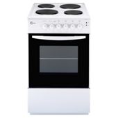 Flavel FSE50W 50cm White Single Electric Cooker