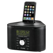 Pure Chronos II iPod Dock clock radio Black