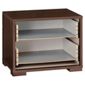 Modular Bedside Chest Frame, Walnut-Effect
