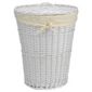 Tesco Wicker Laundry Basket - White