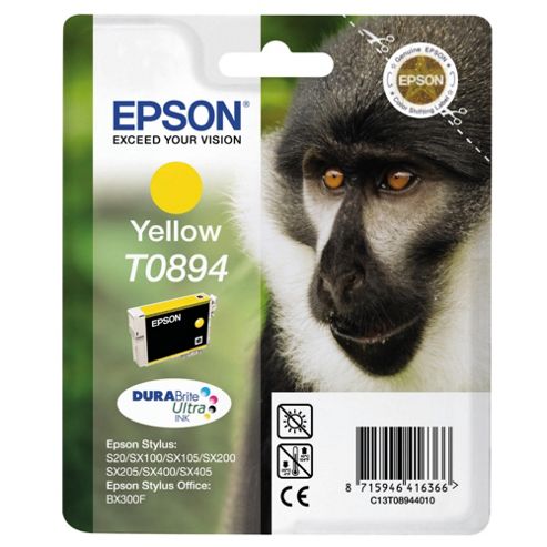 Image of Epson T0894 Printer Ink Cartridge - Yellow