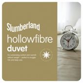 Slumberland Hollowfibre 10.5Tog Hollowfibre Duvet Single
