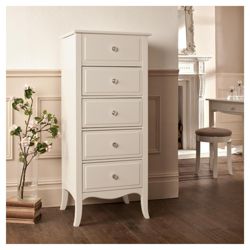 Lille 4 Drawer Chest, Ivory