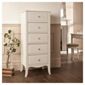 Lille 4 Drawer Chest, Ivory