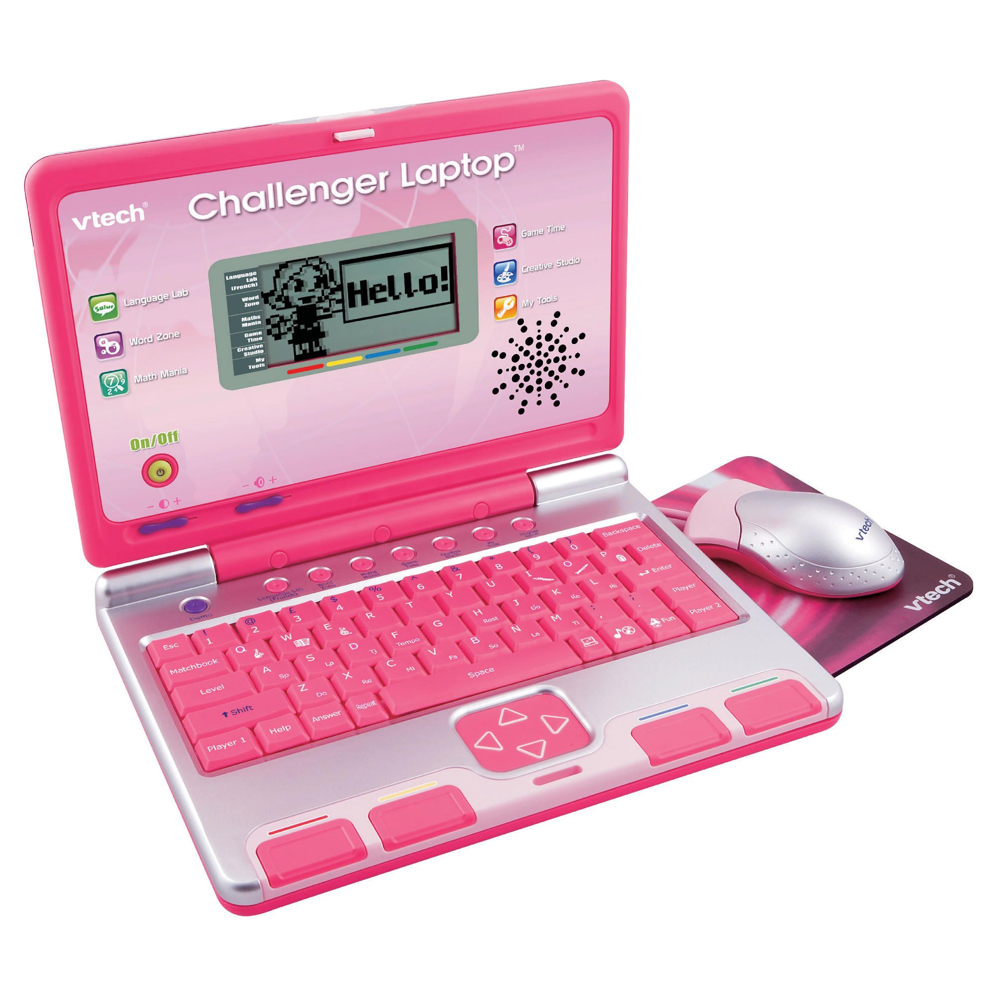 VTech Challenger Laptop Pink 