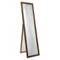 Basic Cheval Mirror - Dark Wood Effect
