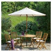 Alexander Rose Cheshire Folding 4 Seater Set