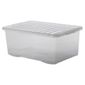 45L underbed box with lid clear