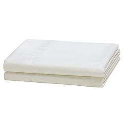 Tesco Twin Pack Oxford Pillowcases, Cream