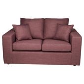 Maison Small Fabric Sofa Aubergine