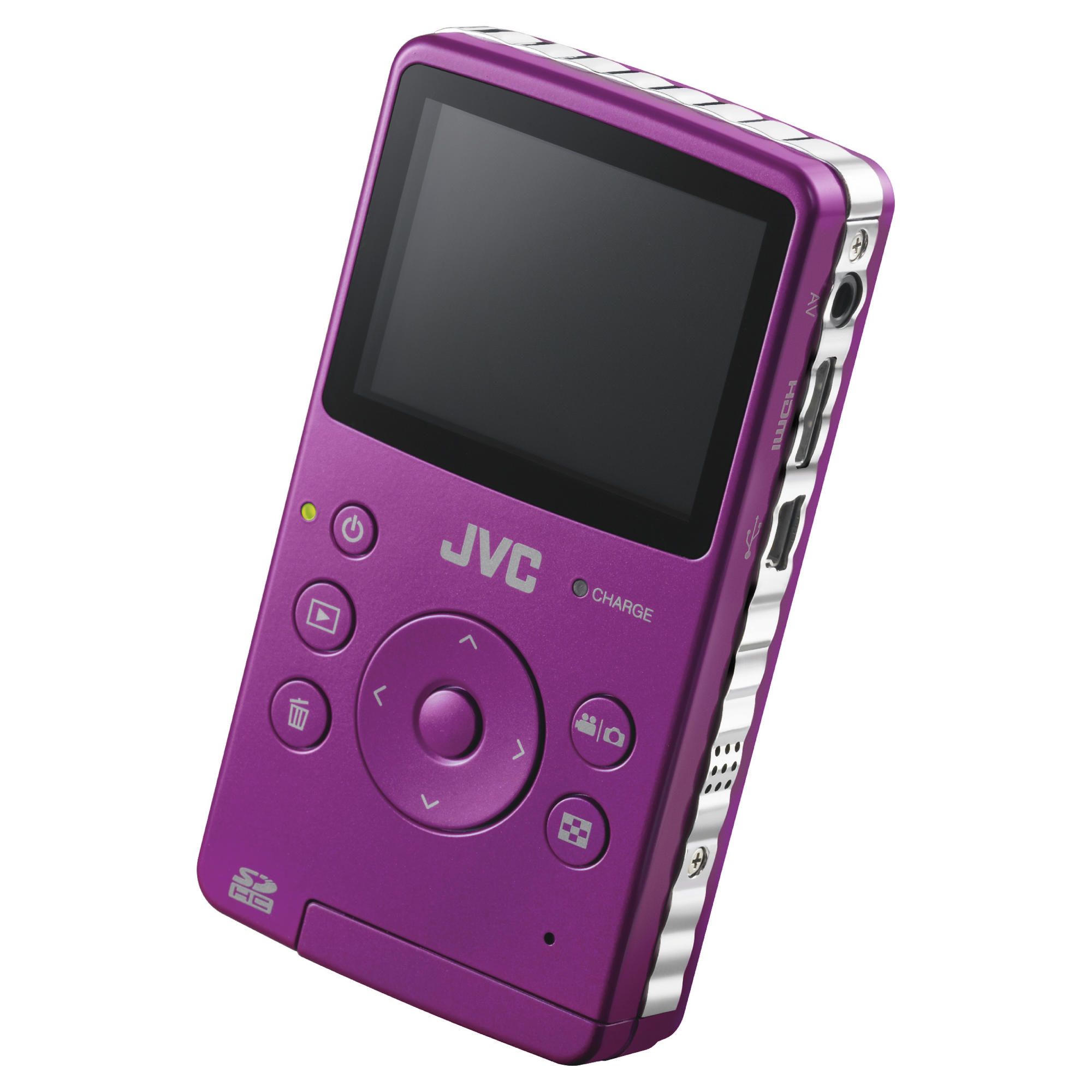 JVC Picsio GC-FM1 Pocket Memory Camcorder - Pink