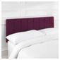 Haddon Double Faux Suede Headboard, Aubergine