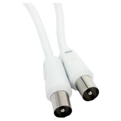 Tesco 1.2m Aerial Male to Male Cable