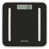 Salter Stowaweigh Glass Body Analyser Black