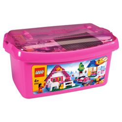 LEGO Bricks & More Large Pink Brick Box 5560