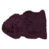 Sheepskin Rug, Plum