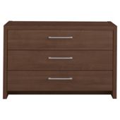 Manhattan 3 Drawer Chest, Walnut-effect
