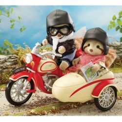 Sylvanian Families Motorcycle and Sidecar